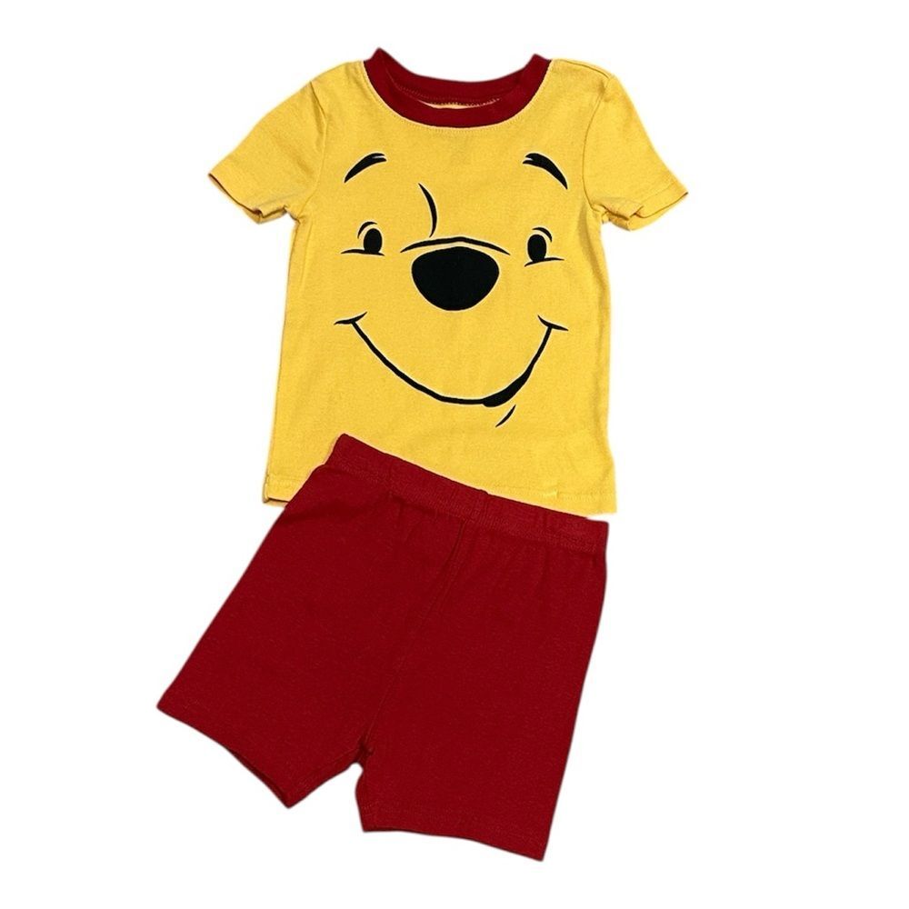 Disney Store Winnie The Pooh Toddler Snug Fit Pajama Set 2